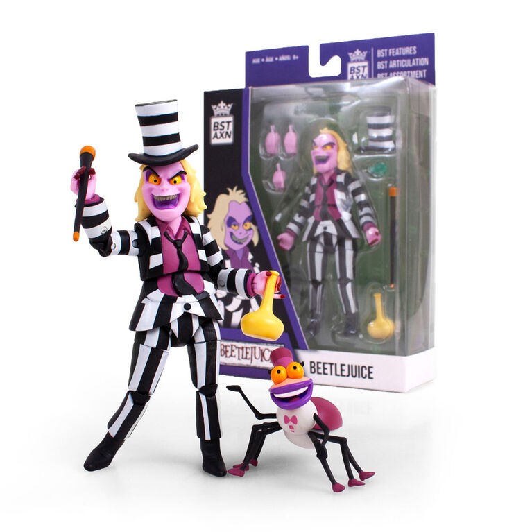 Beetlejuice (Beetlejuice) BST AXN 5" Action Figure - English Edition