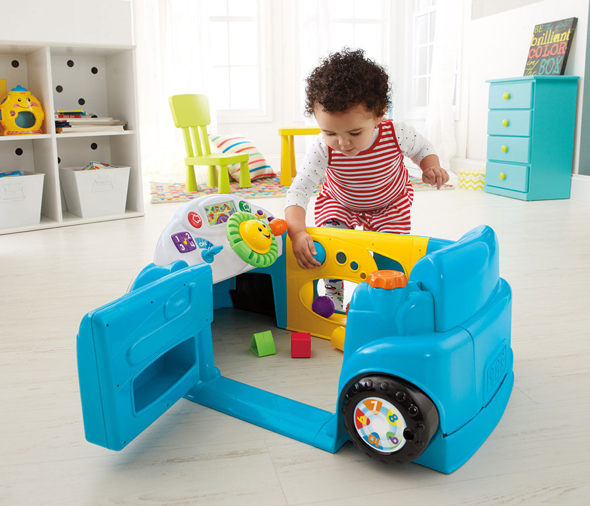 fisher price sit and crawl car