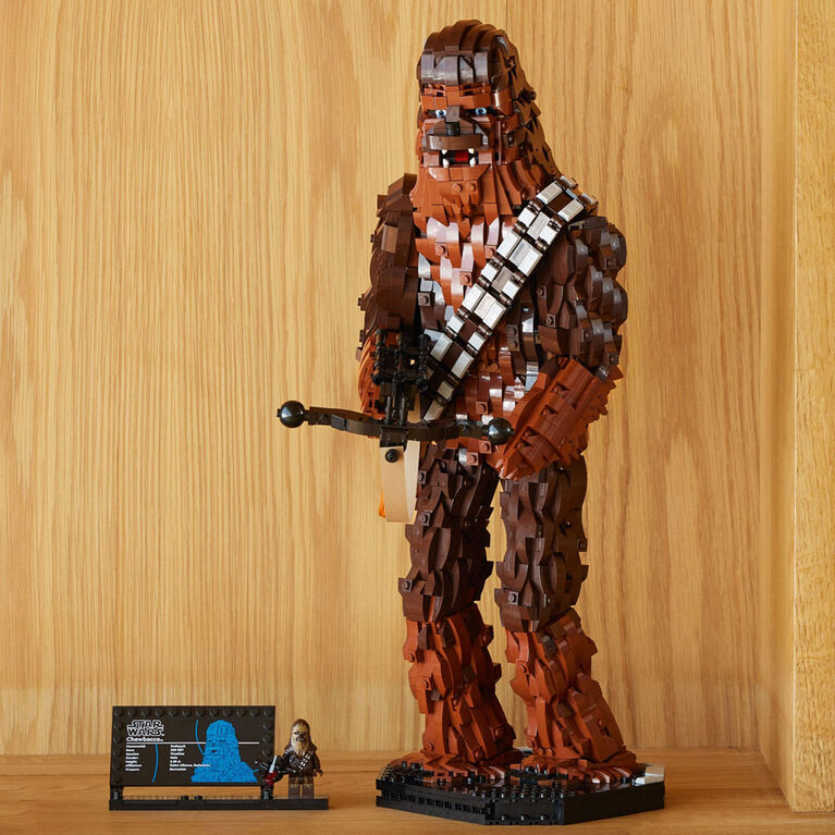 LEGO Star Wars Chewbacca 75371 Ensemble de construction; idée-cadeau pour adultes (2 319 pièces)