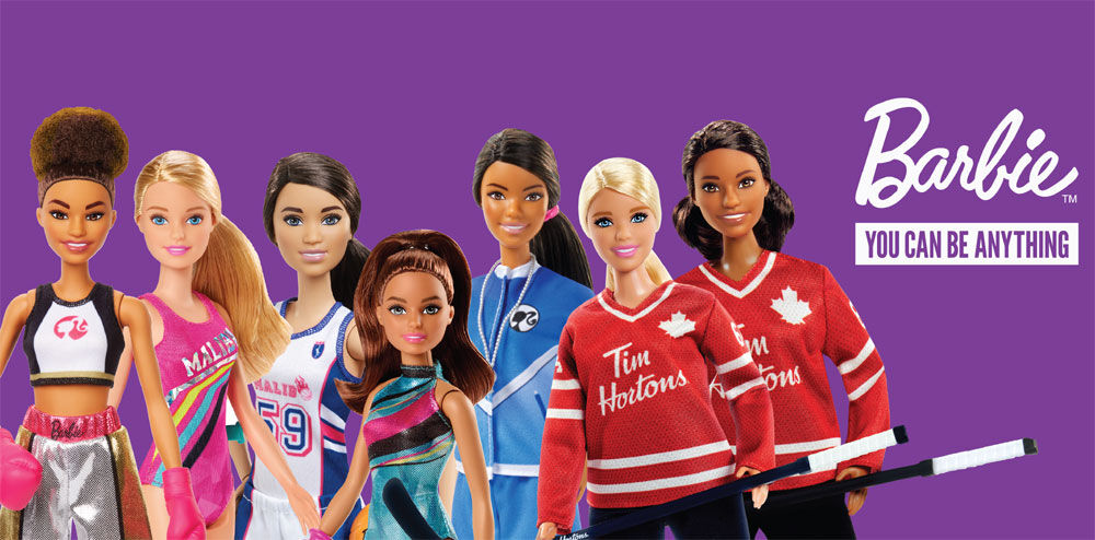 hockey barbie doll