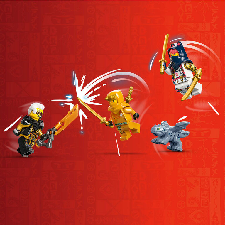 LEGO NINJAGO Le robot bolide transformable de Sora 71792 Ensemble de jeu de construction (384 pièces)