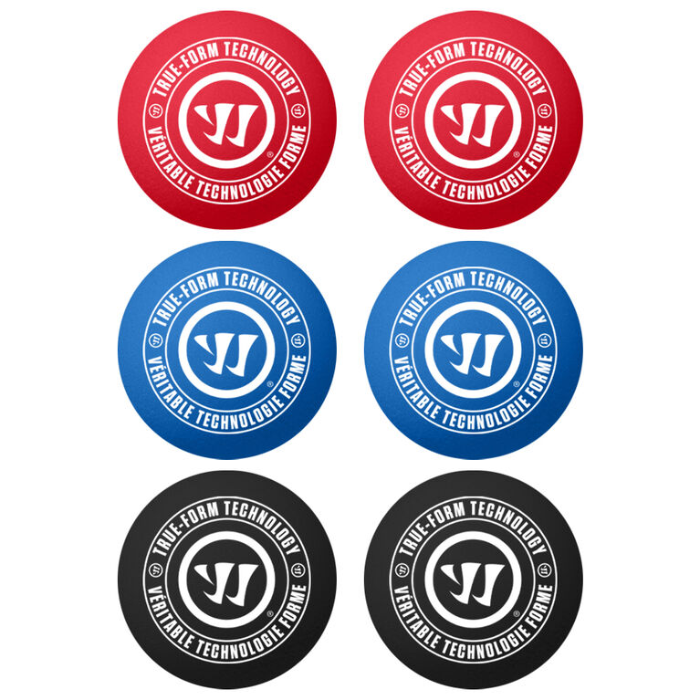 Warrior Mini Hockey Balls Set of 6