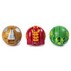 Bakugan Starter Pack 3-Pack, Pyrus Mantanoid, Collectible Transforming Creatures