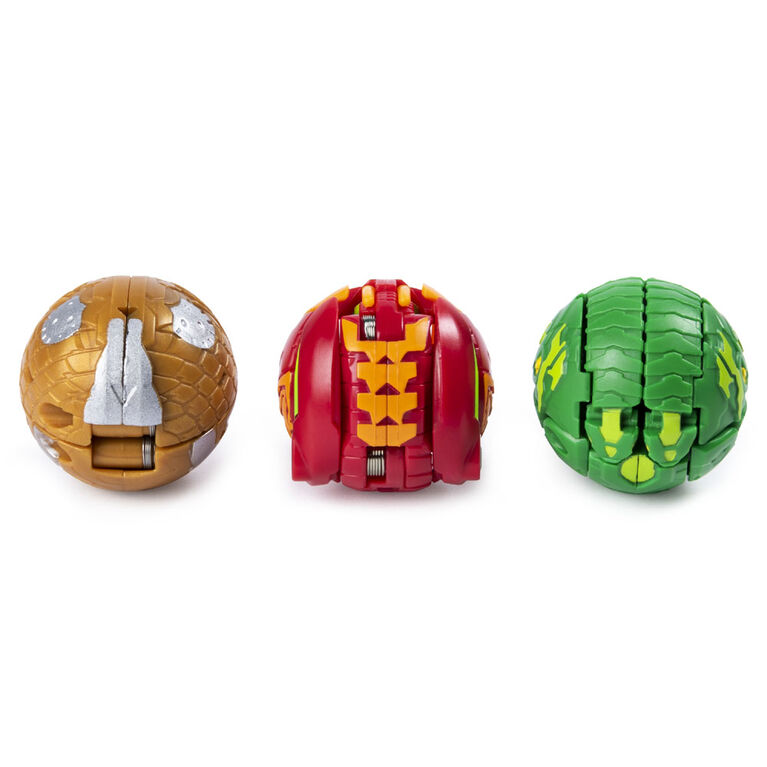 Bakugan, Starter Pack 3 personnages, Pyrus Mantanoid.