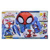 Marvel Spidey and His Amazing Friends Web-Quarters Playset With Lights and Sounds - English Edition