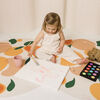 Catch All Splat Mat For Mealtime & Playtime Mess, Juicy Fruit