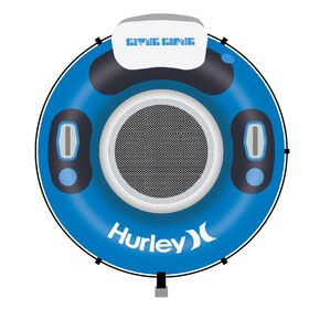 Hurley - Tube d'eau gonflable 53 pouces avec PVC de calibre 18, bleu
