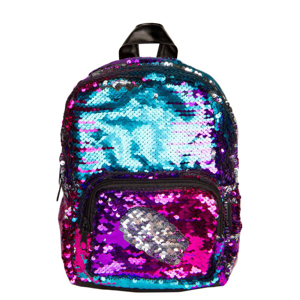 mini sequin backpack