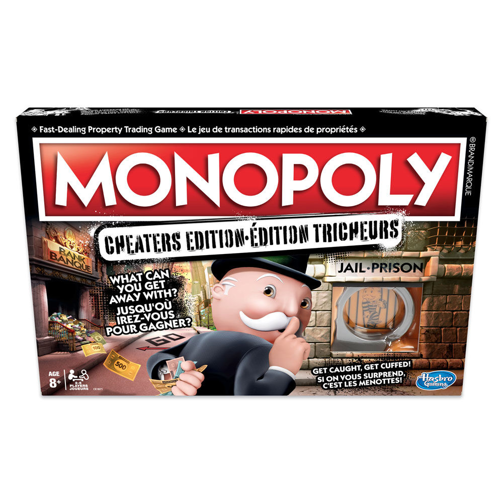 Hasbro Gaming Monopoly Game Cheaters Edition