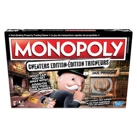 Hasbro Gaming - Jeu Monopoly : édition Tricheurs
