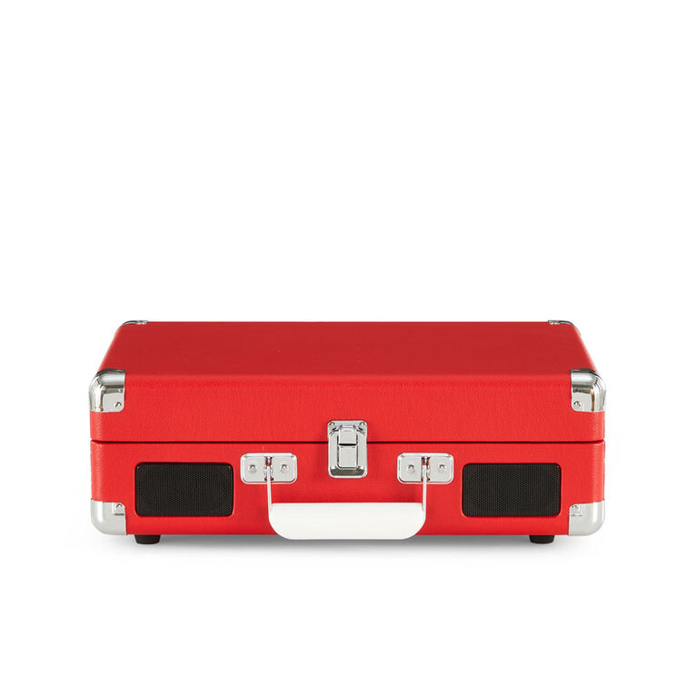 Platine vinyle Cruiser Plus avec entrée/sortie Bluetooth - Vinyle rouge