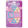 MAGNEBUILDS - 10pc Mini Magnebuilds - Glitter