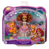 Enchantimals-Famille de Renards Gala Enchanté-Poupée et figurines - Notre exclusivité