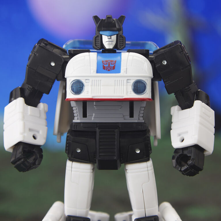 Transformers Legacy: Evolution Buzzworthy Bumblebee Origin Autobot Jazz 5.5 Inch Action Figure - R Exclusive