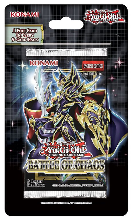 Emballage-coque Bataille du Chaos Yu-Gi-Oh! - Édition anglaise