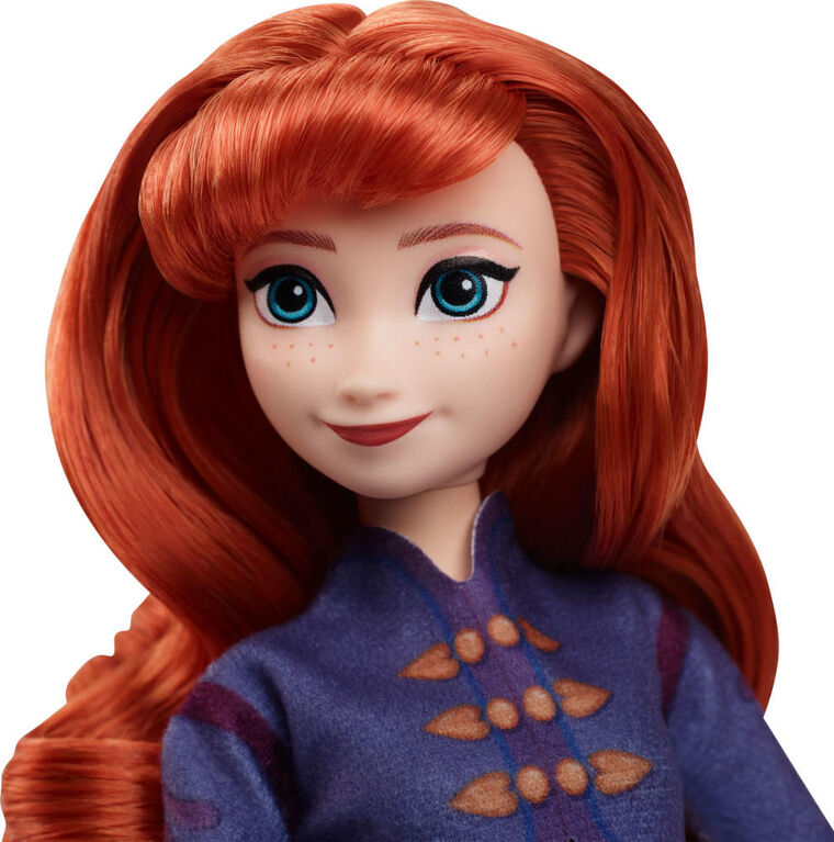 Disney Frozen Ice-Skating Anna Fashion Doll with Skates & Shoes Inspired by Frozen: Winter Festival