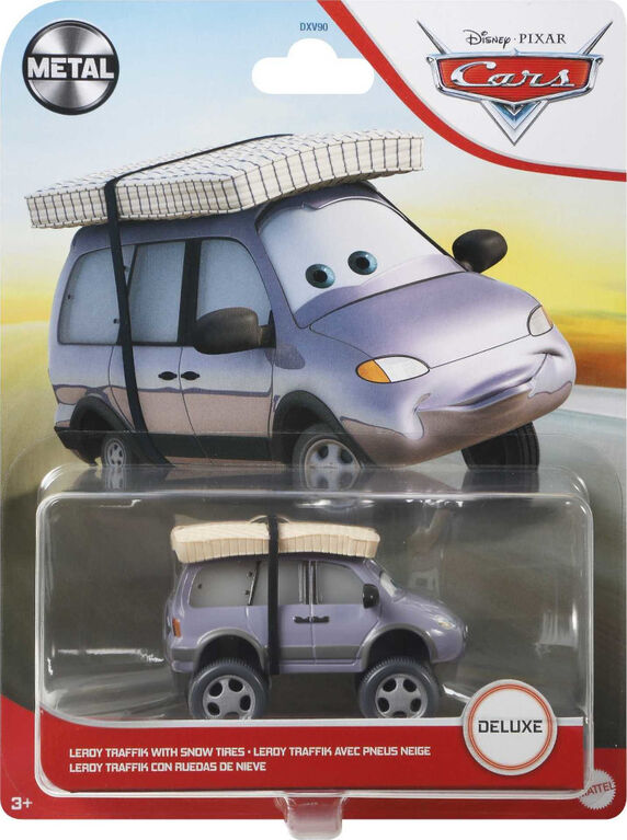 Disney Pixar Cars Leroy Traffik with Snow Tires