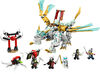 LEGO NINJAGO Zane's Ice Dragon Creature 71786 Building Toy Set (973 Pieces)