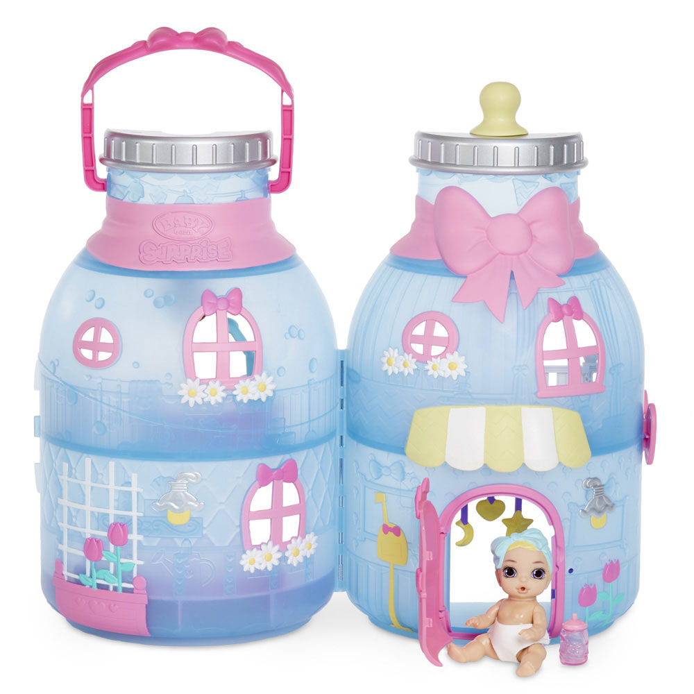 Baby bottle surprise deals house