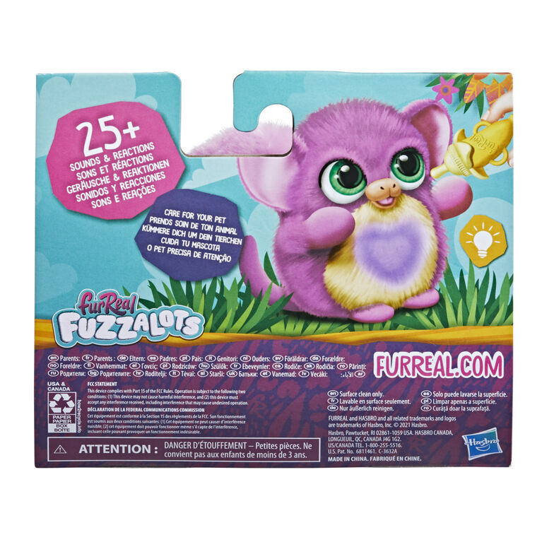 furReal Fuzzalots Monkey Color-Change Interactive Feeding Toy