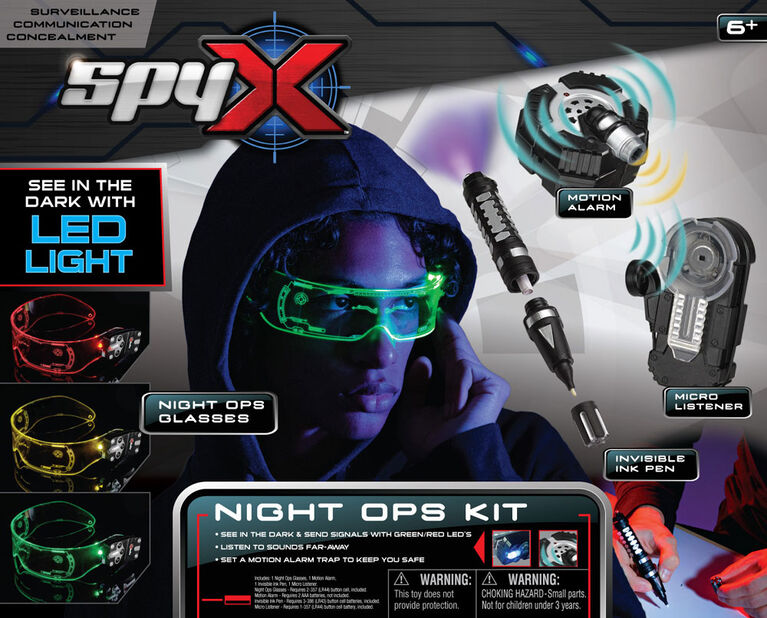 SpyX Ensemble Ops De Nuit