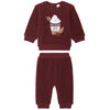PL Baby 2 pièces sherpa latte 6M