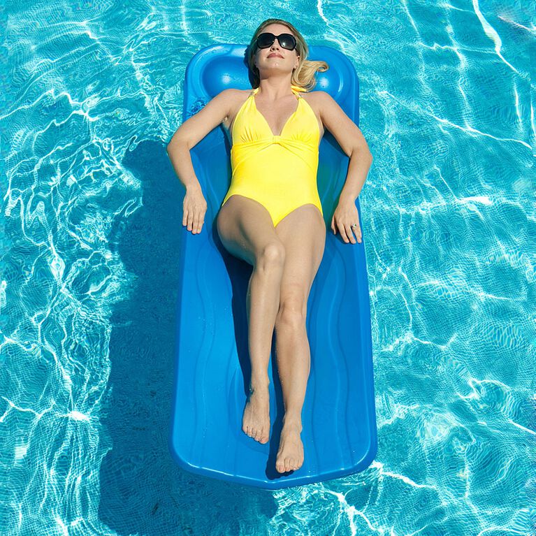 Blue Wave - Marquis 125-in Thick Pool Float - Aqua