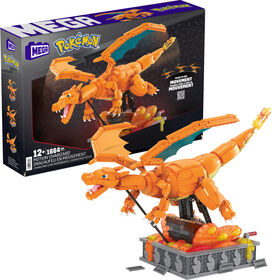 MEGA Pok&eacute;mon Charizard Building Kit with Motion (1663 Pieces) for Collectors