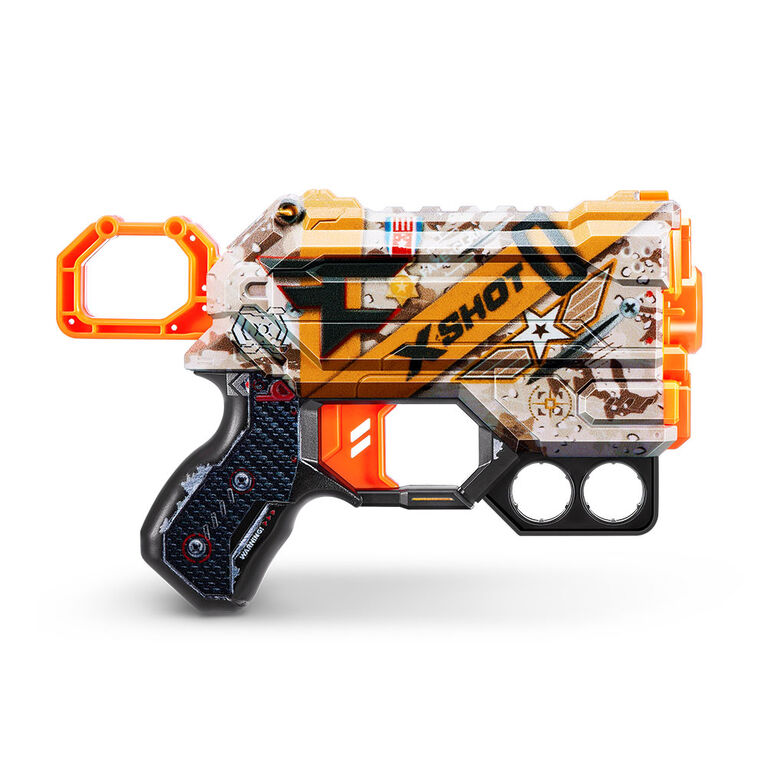 Pistolet mystère FaZe Clan Menace X-Shot Skins (4 fléchettes) par ZURU