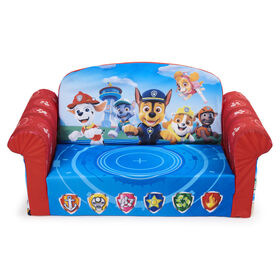 Marshmallow Furniture, Children's 2-in-1 Flip Open Foam Compressed Sofa, PAW Patrol