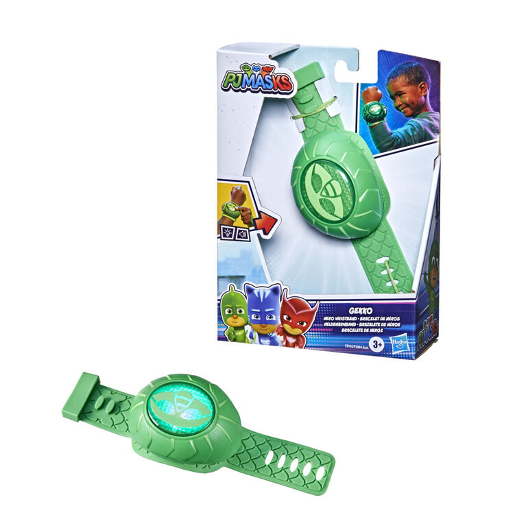 PJ Masks Gekko Power Wristband Preschool Toy - French Edition