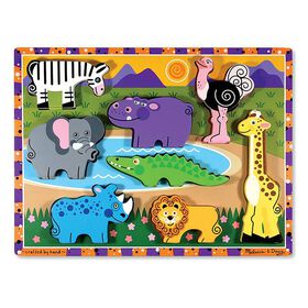 Melissa & Doug - Safari Chunky Puzzle
