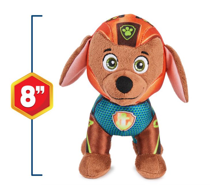 PAW Patrol, Peluche Aqua Pups Zuma, 20 cm