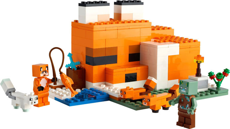 LEGO Minecraft The Fox Lodge 21178 Building Kit (193 Pieces)