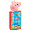 Peppa Pig Have a Chat Cell Phone, Toy Phone with Realistic Sounds and Light Up Buttons