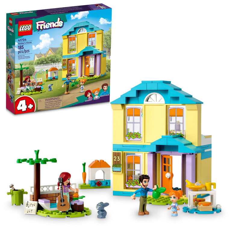 LEGO Friends Paisley's House 41724 Building Toy Set (185 Pieces)