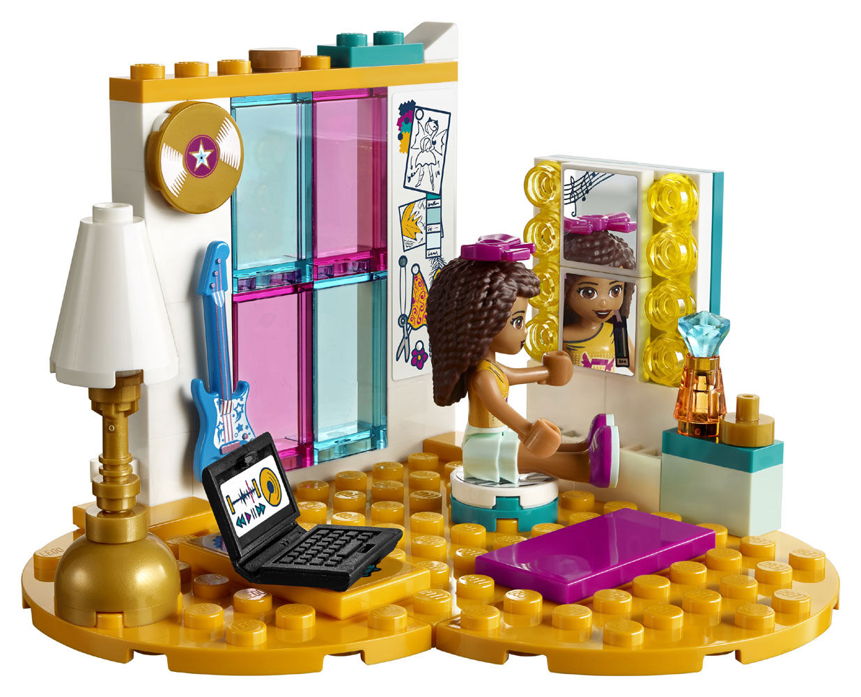 lego friends bedroom