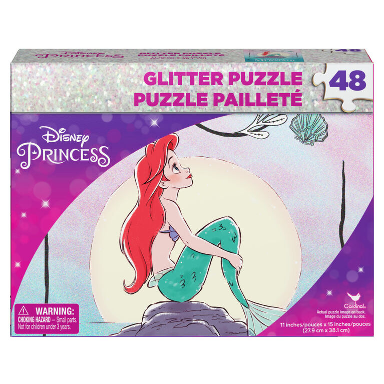 Disney Princess Glitter Puzzle