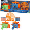Nerf Elite 2.0 Face Off Target Set, Includes 2 Dart Blasters and Target and 12 Elite Nerf Darts, Toy Foam Blasters