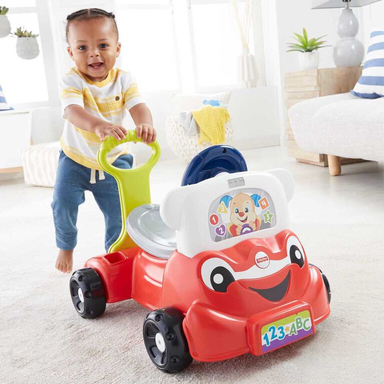 Fisher-Price Laugh & Learn 3-in-1 Smart Car - Bilingual Edition