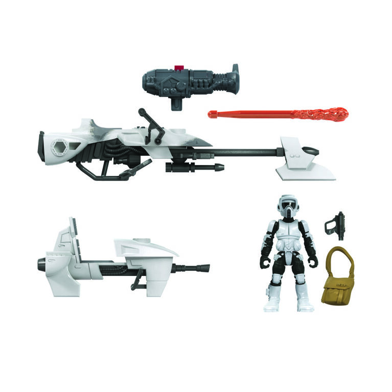 Star Wars Mission Fleet - Scout Trooper Speeder Bike Poursuite en speeder