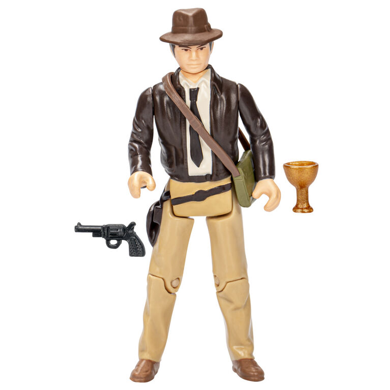 Indiana Jones et la dernière croisade Retro Collection, figurine Indiana Jones de 9,5 cm