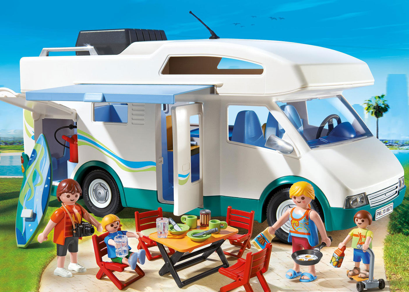 Playmobil trailer camper outlet