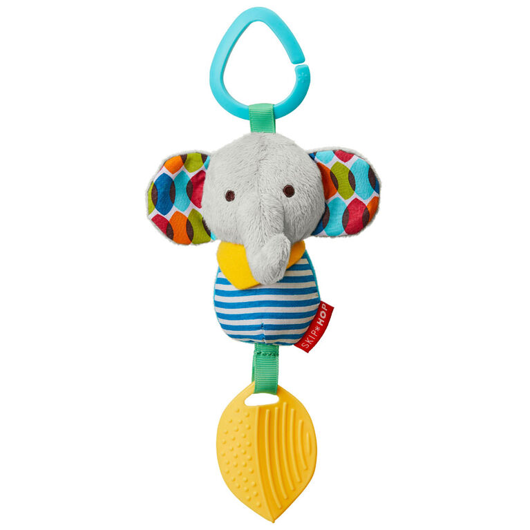 Skip Hop Bandana Buddies Chime & Teethe Toy - Elephant