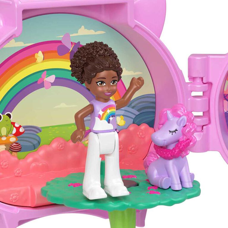 Polly Pocket Pet Connects Stackable Compact, Doll, Animal, Accessory