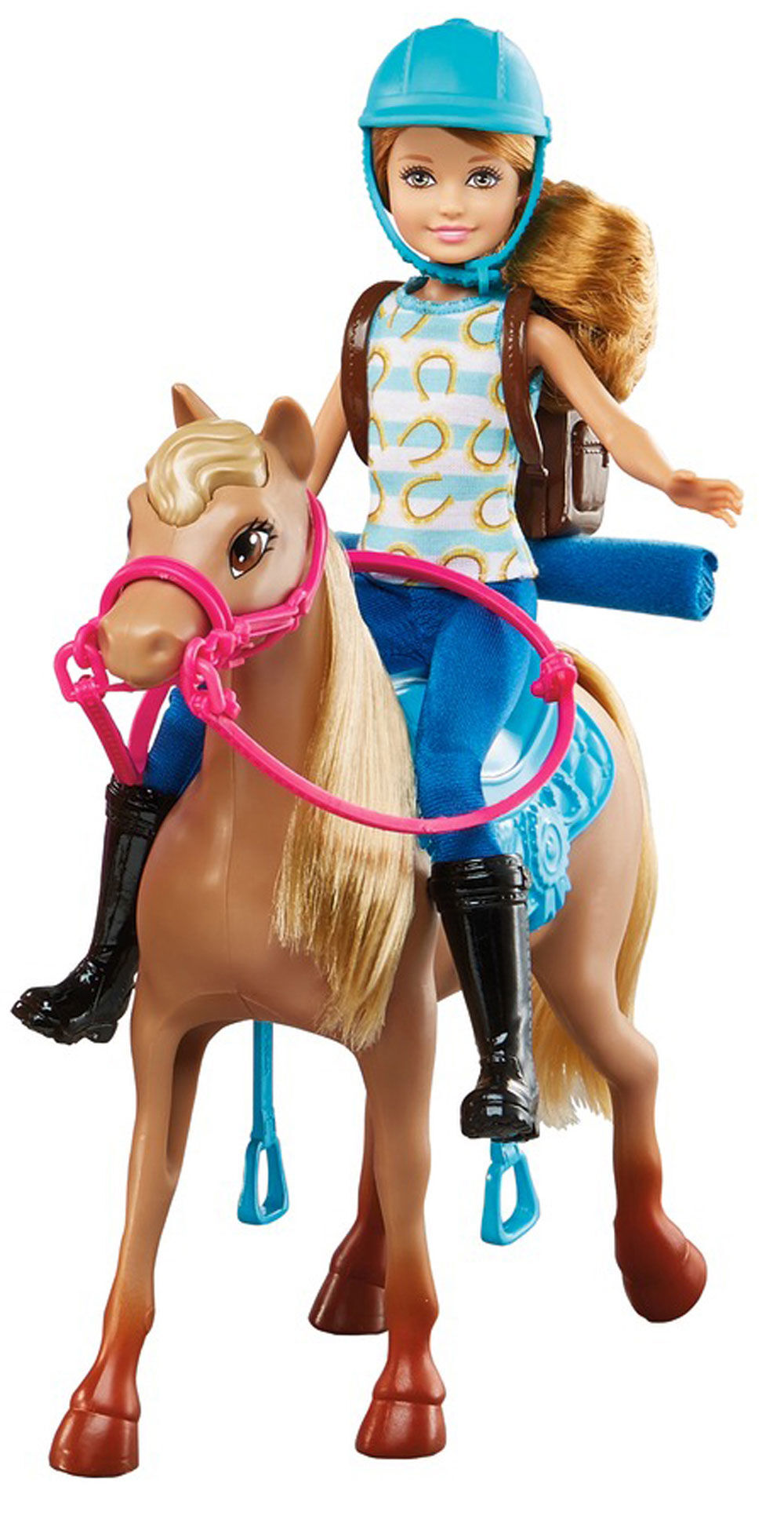 barbie pink passport horses and ranch giftset