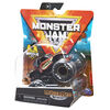 Monster Jam, Official Monster Mutt Rottweiler Monster Truck, Die-Cast Vehicle, Ruff Crowd Series, 1:64 Scale