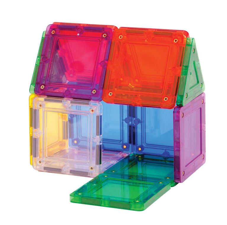 Magformers Tileblox Rainbow 20 Piece Magnetic Construction Set - styles may vary - English Edition