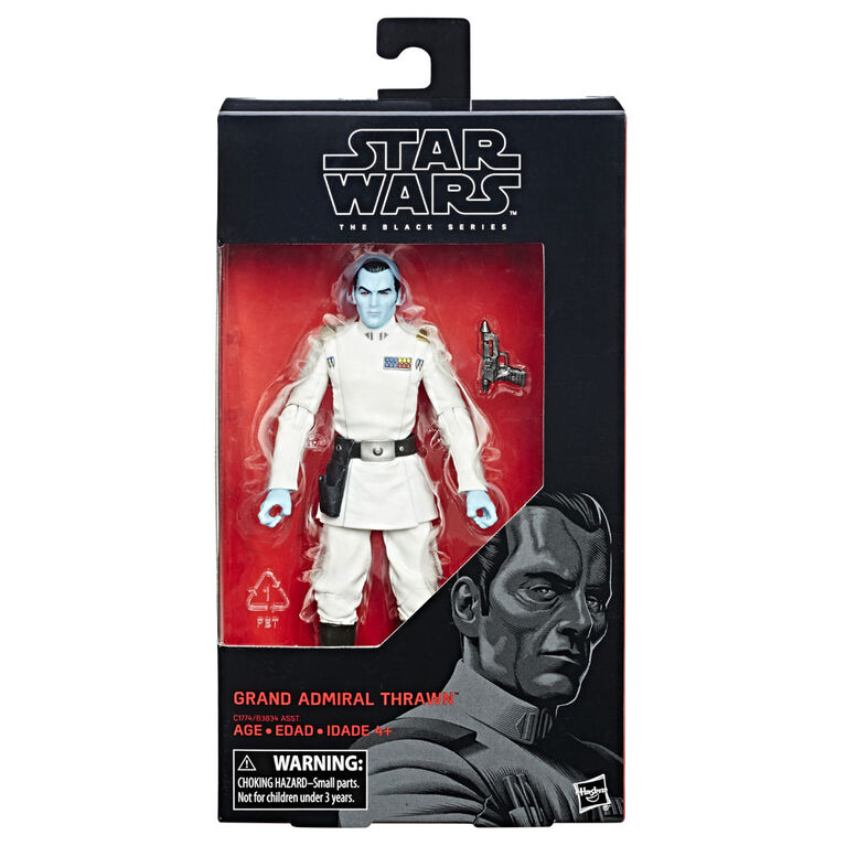 Star Wars Série noire - Figurine de Grand Amiral Thrawn