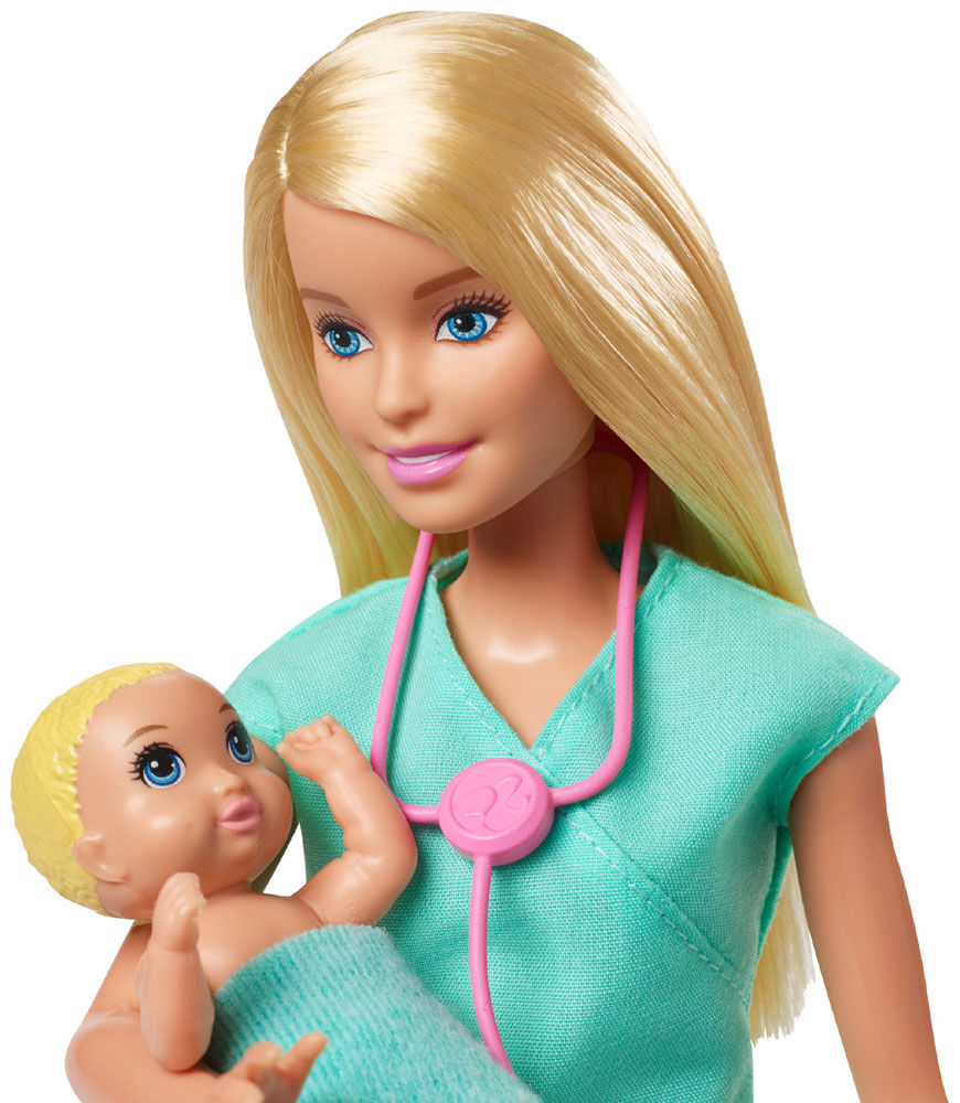 Barbie Baby Doctor Playset with Blonde Doll 2 Infant Dolls Toy Pieces Toys R Us Canada